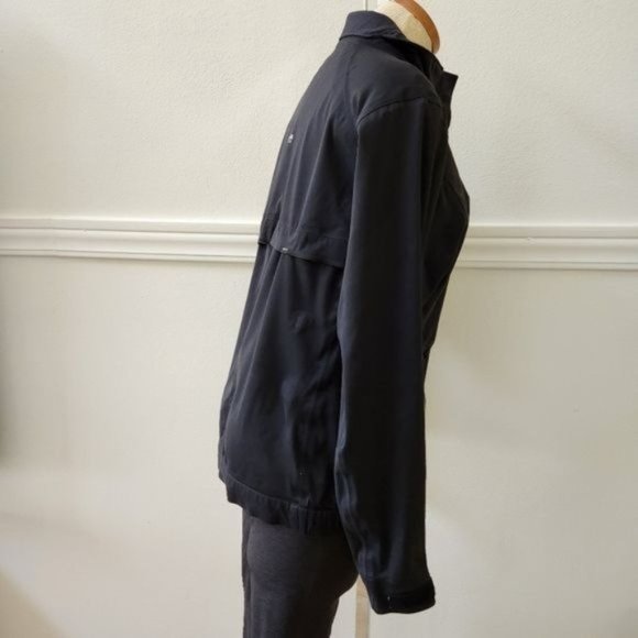 Columbia Women's interchange Match Play Parka jacket Black With Yellow Zips. - Picture 5 of 13